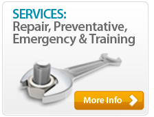 Services: Repair, Preventative, Emergency & Training